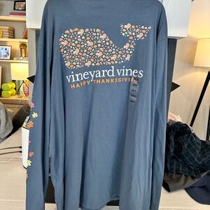 Men's Vineyard Vines Long Sleeve Thanksgiving Tee